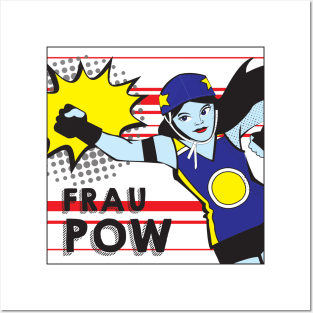 Frau Pow Posters and Art